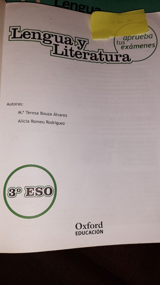 libro 3 ESO serie Berceo Santillana
