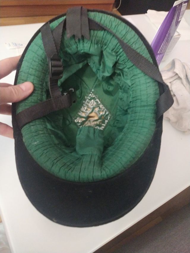 CASCO HIPICA BELSTAR TERCIOPELO