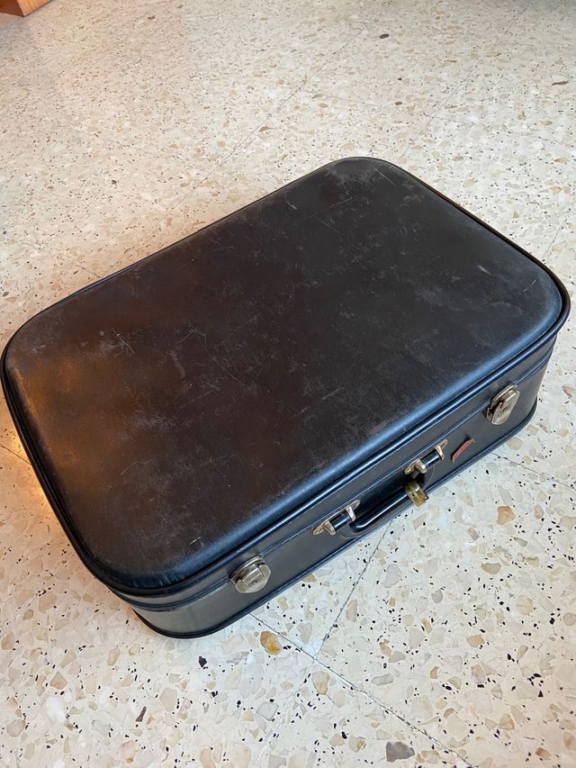 Maleta vintage rígida