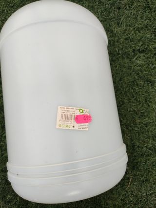 Bidon boca ancha con asa de 10 litros