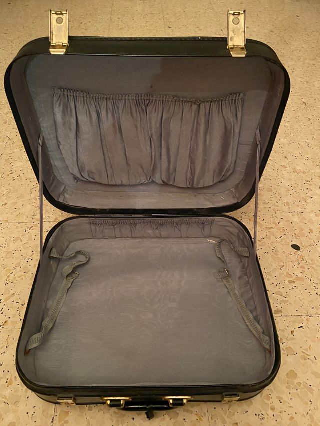 Maleta vintage rígida pequeña