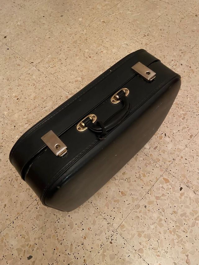 Maleta vintage rígida pequeña