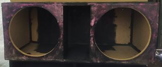 Cajón Subwoofer para dos 15 pulgadas