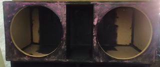 Cajón Subwoofer para dos 15 pulgadas