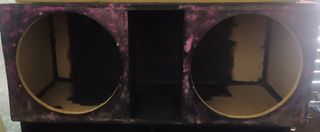 Cajón Subwoofer para dos 15 pulgadas