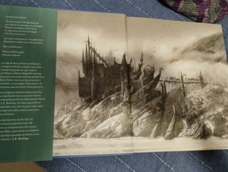 libro 1 ilustrado de la  saga Harry Potter