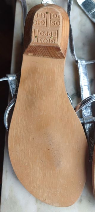 Sandalias Plata Gioseppo