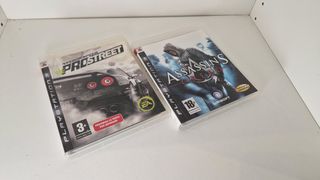 lote juegos ps3 assassin's creed Y need for speed 