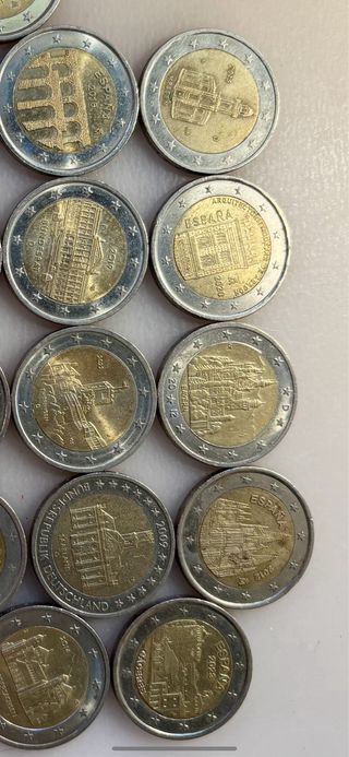 OFERTA Monedas de euro raras conmemorativas