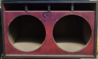 Cajón doble subwoofer 15 pulgadas