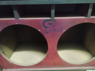 Cajón doble subwoofer 15 pulgadas