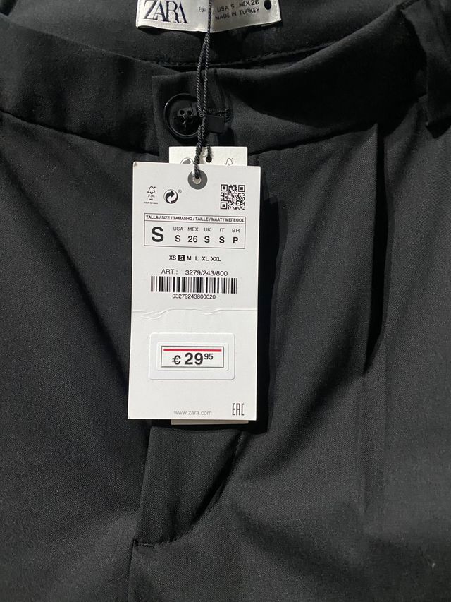 Pantalón ancho zara