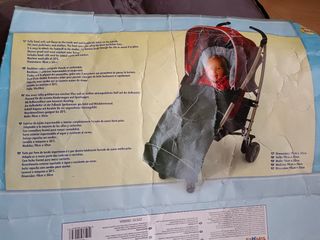 Saco de invierno para carro de bebé