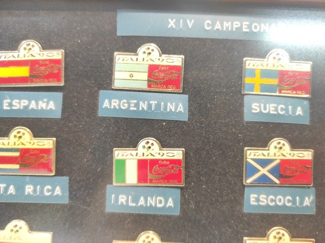Pins Italia 1990 coleção