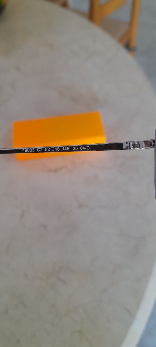 monturas de gafas nuevas cloro plata