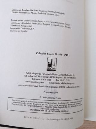 Inversión primaria Catherine Asaro Primera edición