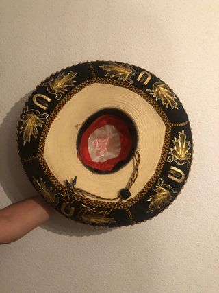 Sombrero estilo mexicano