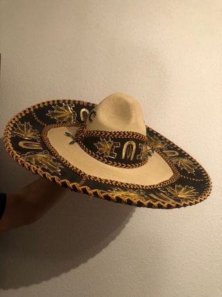 Sombrero estilo mexicano