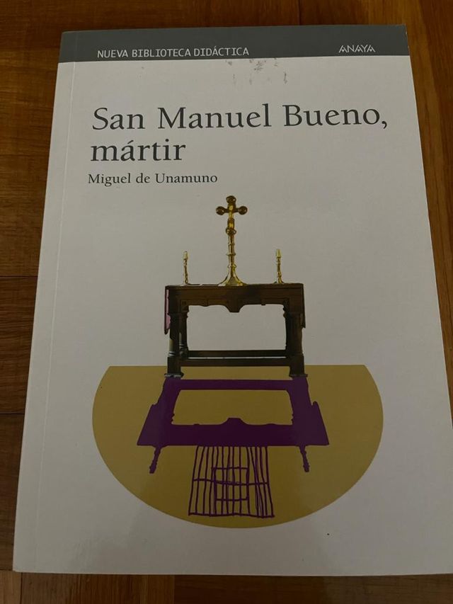 Libro "San Manuel bueno, mártir" de segunda mano por 6 EUR en Burgos