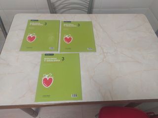 Biología y Geología 3 ESO (3 tomos) Oxford