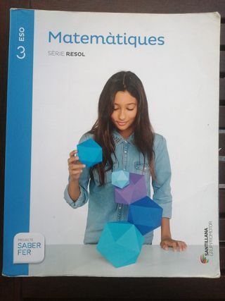 Libro Matemáticas 3ESO