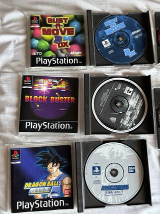 Lote Play station y juegos