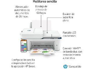 Impresora HP DeskJet 4130e Multifunción