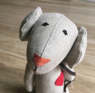 Peluches: Perro con corazón/Tamborilero