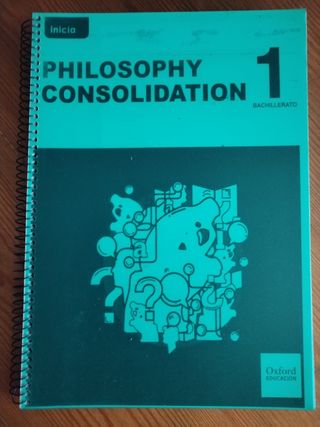 Philosophy consolidation 1° Bachillerato