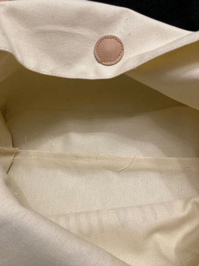 Bolso de verano de lona y polipiel