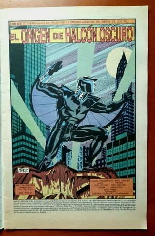 Darkhawk Halcón Negro. Núm 1 de Darkhawk en Marvel