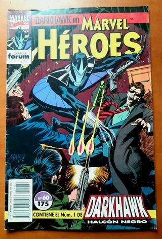 Darkhawk Halcón Negro. Núm 1 de Darkhawk en Marvel