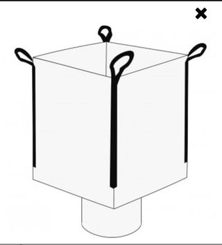 Saca Big bag para 1.000 Kgs