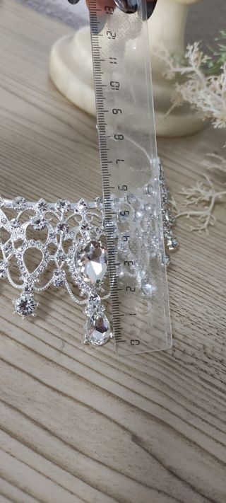 Tiara  corona diadema de cristal