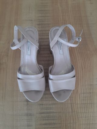 Sandalias de plataforma Uterqüe t38