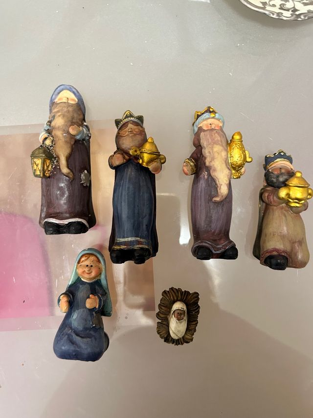 Nacimiento resina navidad