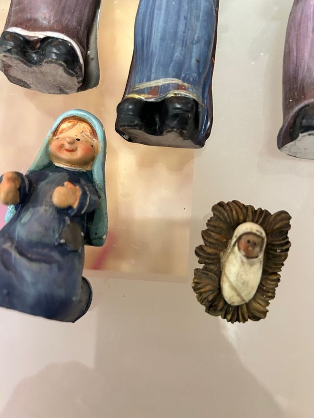 Nacimiento resina navidad