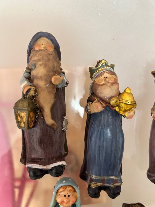 Nacimiento resina navidad