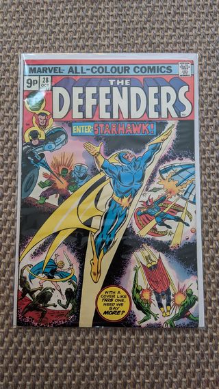 Defenders 28 Marvel 1975 Uk