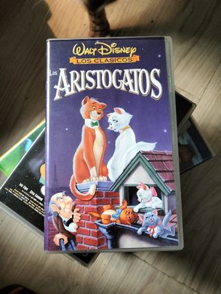 película VHS los aristogatos