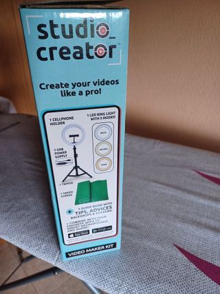 Aro de luz para móvil