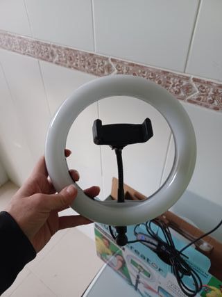 Aro de luz para móvil