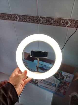 Aro de luz para móvil