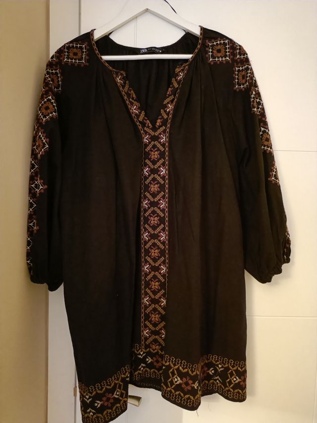 Vestido Zara negro. Talla 40-42