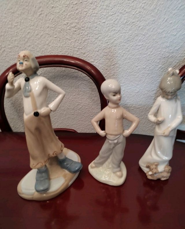 figuras antiguas de porcelana