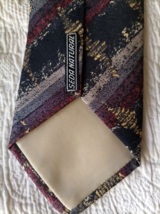 Corbata de seda Observer Hecha a mano 