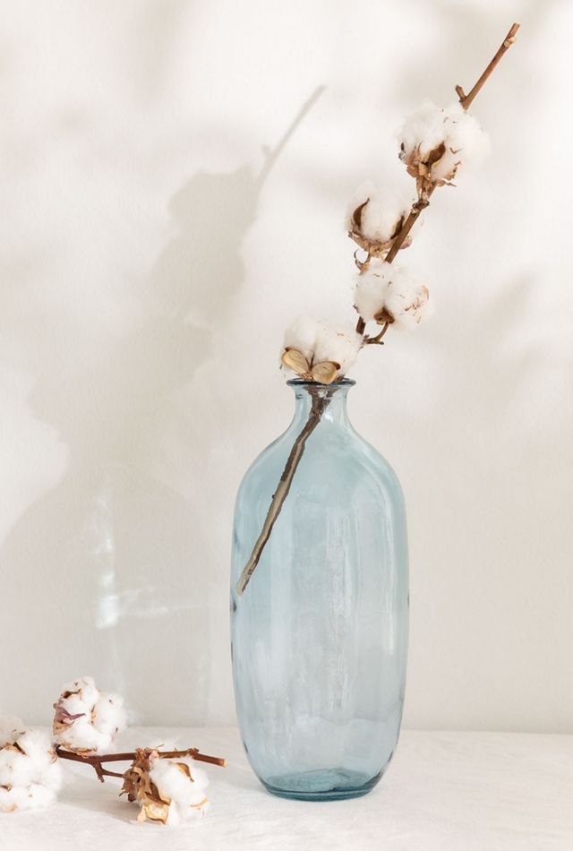 Botella de vidrio reciclado decorativo 19 €