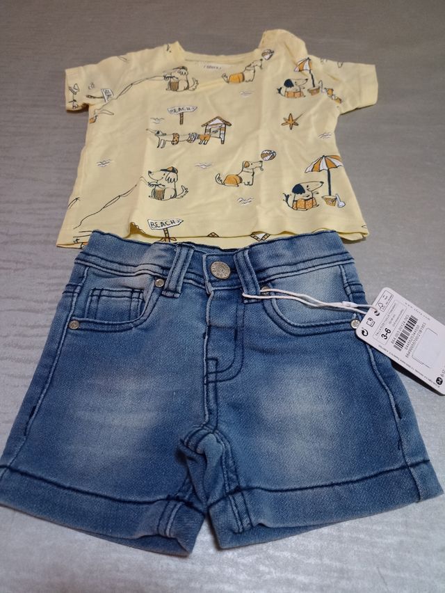 conjuntos bebé 3/6 meses