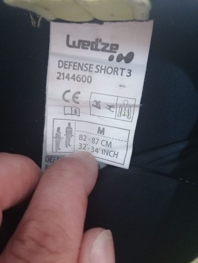 protector Wed'Ze Defense 3 Czarny + alto de gama