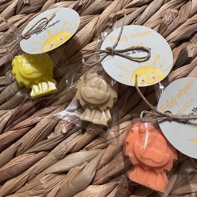 León de jabón de glicerina